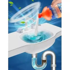 Rengöringsmedel-Rörledningsrensare - Momeng Köksavloppsrengörare, Kraftfull Rörrensare 2 st