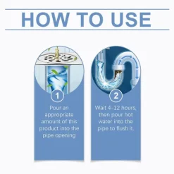 Rengöringsmedel-Rörrensare deodoriserande gel