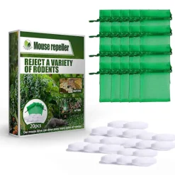 Skadedjur & Insekter-Råttgiftpiller Pack Rodenticid Trädgård Hushåll Bilmotor Råtta Ekorre Gnagare Avvisande 60pcs