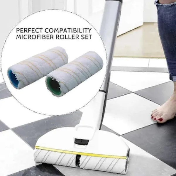 Städmaskiner-Rullsats för Kärcher FC7 FC5 FC3 FC3D elektrisk golvrengörare 2.055-007.0 / 2.055-006.0_