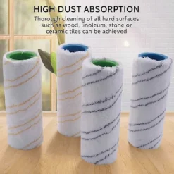 Städmaskiner-Rullsats för Kärcher FC7 FC5 FC3 FC3D elektrisk golvrengörare 2.055-007.0 / 2.055-006.0_