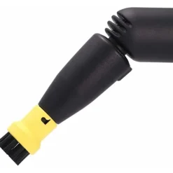 Rengöringsmedel-Rund borstsats i mässingstråd för Kärcher SC1 SC2 CTK10 CTK20SC3 SC4 SC5 ångtvätt (2 svarta, 2 gula)