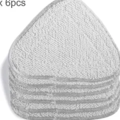 Städmoppar-RYI 6-pack mikrofiber ångmoppdynor ersättning kompatibel med Vileda 100 -ge