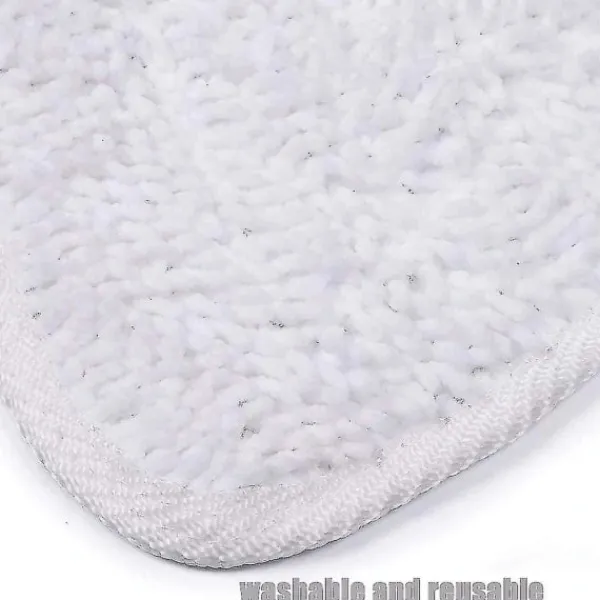 Städmoppar-RYI 6-pack mikrofiber ångmoppdynor ersättning kompatibel med Vileda 100 -ge