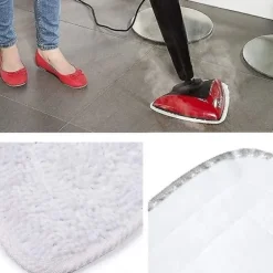 Städmoppar-RYI 6-pack mikrofiber ångmoppdynor ersättning kompatibel med Vileda 100 -ge