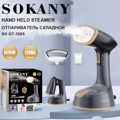 Ångtvättar-RYI-Klädångare, Ångstrykjärn för Kläder för Hem, Kontor, Resor, Uppgraderad 400ML Stor Vattentank, Skrynkelborttagare