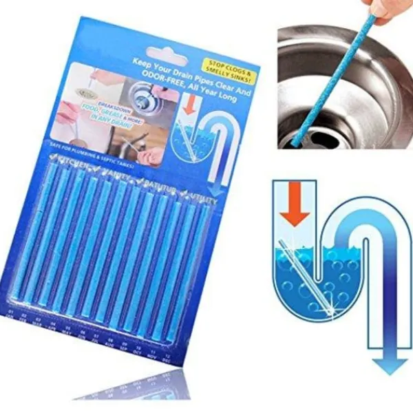 Rengöringsmedel-Sanistick Avloppsrensare 2-pack