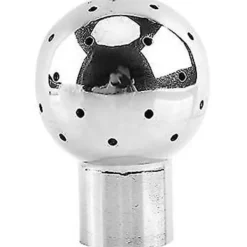 DMstore Rengöringsmedel-Sanitärt rostfritt stål 304 tanksprayrengöringskula fast/roterande 360 CIP-rengöring 1/2" BSP gängad honanslutning med rengöringsdiameter 1m-6m(f