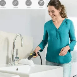 Städmoppar-Sats med 4 mikrofiberdukar ersättningsdukar och 2 mikrofiber