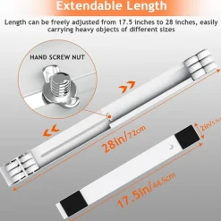 Tvättmaskiner-Sats med 2 tvättmaskinstransporthjul under chassit för tvättmaskin, kylskåp, torktumlare, frys upp till 300 kg, med 24 hjul, broms, W