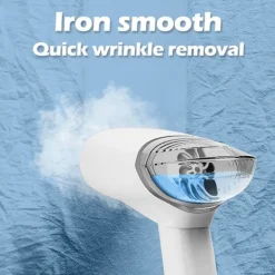 Ångtvättar-SBSGV Ångare för Kläder Portabel Mini Hopfällbar - 1000W Kraftfull Snabb Uppvärmning Handhållen Klädångare, Tygplaggångare Tar Bort Rynkor för W