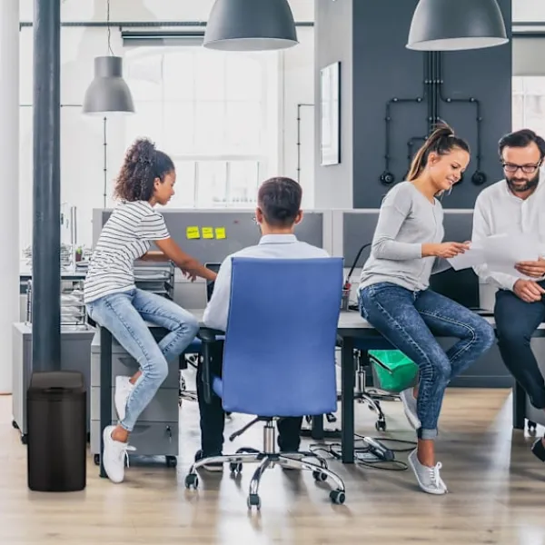 B2X Soptunnor-Sensoravfallsbehållare 12 l