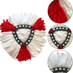 PHONILLICO Städmoppar-Serpillère för Vileda Turbo / Turbo Smart / Easy Wring & Clean [Pack 3] Tvättbart återanvändbart mopphuvud