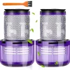 Dammsugare & Tillbehör-Set med 2 Dyson V12-filter, för Dyson V12 Slim Absolute filterdammsugare, för Dyson V12 filter tvättbara HEPA-tillbehör, Dyson V12 Sl bakre filter