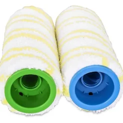 Städmoppar-Set med 4 Ersättningsrullar för Kärcher FC7 FC5 FC3 Golvrengörare utan FI-tillbehör 2.055-006.0