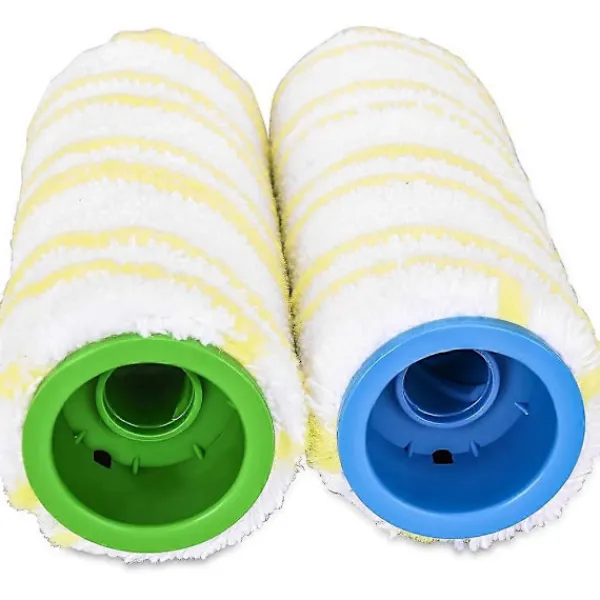 Städmoppar-Set med 4 Ersättningsrullar för Kärcher FC7 FC5 FC3 Golvrengörare utan FI-tillbehör 2.055-006.0