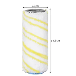 Städmoppar-Set med 4 Ersättningsrullar för Kärcher FC7 FC5 FC3 Golvrengörare utan FI-tillbehör 2.055-006.0