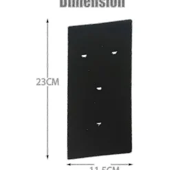 FMYSJ Torktumlare-Set med 4 filter för Bauknecht, Privileg, Whirlpool torktumlare med värmepump - Svampfiltermattor (FMY)