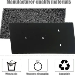 FMYSJ Torktumlare-Set med 4 filter för Bauknecht, Privileg, Whirlpool torktumlare med värmepump - Svampfiltermattor (FMY)