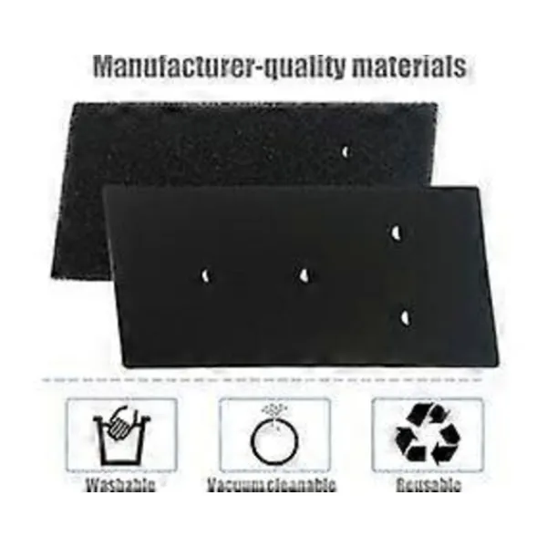 FMYSJ Torktumlare-Set med 4 filter för Bauknecht, Privileg, Whirlpool torktumlare med värmepump - Svamp (FMY)