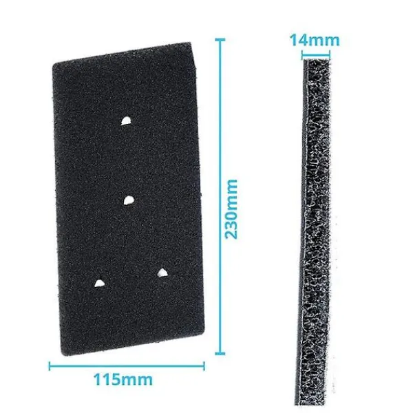 DAO Torktumlare-Set med 6 filter för Bauknecht Privileg Whirlpool HX 481010716911 Torktumlare Värmepumpstorktumlare Fin Grov 230 x 115 x 14 mm Svampfiltermatta Kond [DB] | Fyndiq