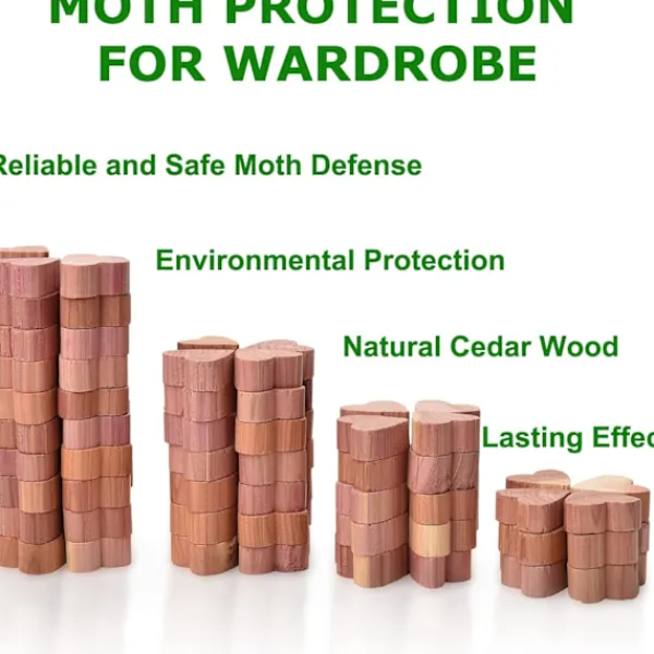 Skadedjur & Insekter-Set med 100 malavvisande cederträ, antimalmedel för textilier