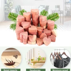 Skadedjur & Insekter-Set med 100 Malmedel Cederträ Anti-Mal Textilier Mal Re