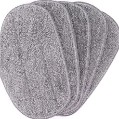 Städmoppar-Set med 5 Mikrofiber Ersättningsdynor för Leifheit CleanTenso Stea