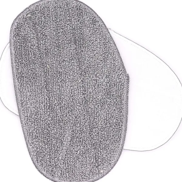 Städmoppar-Set med 5 Mikrofiber Ersättningsdynor för Leifheit CleanTenso Stea