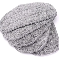 Städmoppar-Set med 5 Mikrofiber Ersättningsdynor för Leifheit CleanTenso Stea