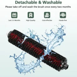 Dammsugare & Tillbehör-Set med 2 rengöringsborstar för Roborock S7 / S7 Pro Ultra / S7 MaxV Ultra, reservdelar för rengöringsborste för Roborock S8 Pro Ultra / G10s