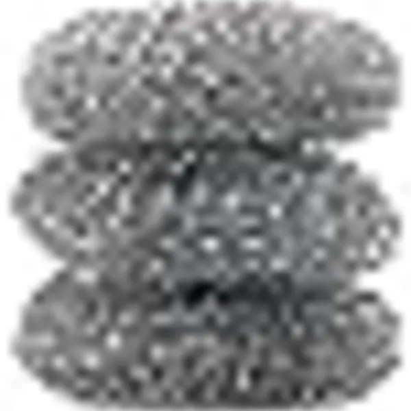 Svampar & Dukar-Set med 3 rostfria rengöringssvampar i rostfritt stål