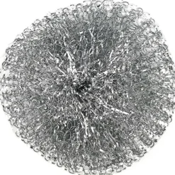 Svampar & Dukar-Set med 3 rostfria svampar för metallkrukor flerfärgade