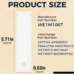 unbranded Torktumlare-Set med 4 torktumlare Glidkuddar Lågt Ljud Plastkonstruktion Enkel Installation