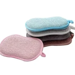 Svampar & Dukar-Set med 8 tvättbara diskborstesvampar Kök Antibakteriell Återanvändbar Mikrofiber Skursvampar Dubbelsidig Svampsvamp för Non-stick Grytor Stekpannor G... | Fyndiq