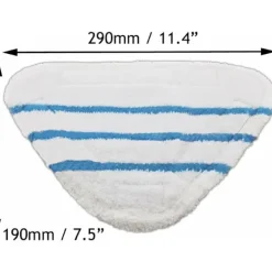 Ångtvättar-Set med 6 tvättbara dynor till Beldray 5 i 1 och 9 i 1 ångrengörare.