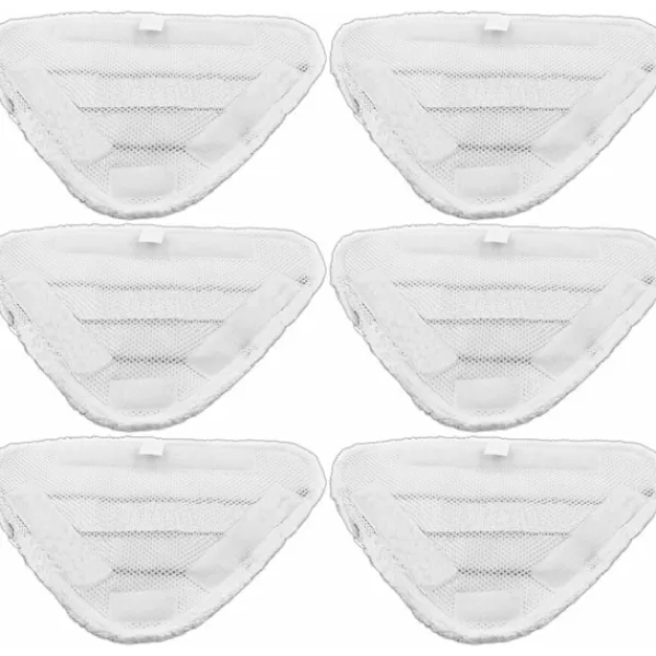 Ångtvättar-Set med 6 tvättbara dynor till Beldray 5 i 1 och 9 i 1 ångrengörare.