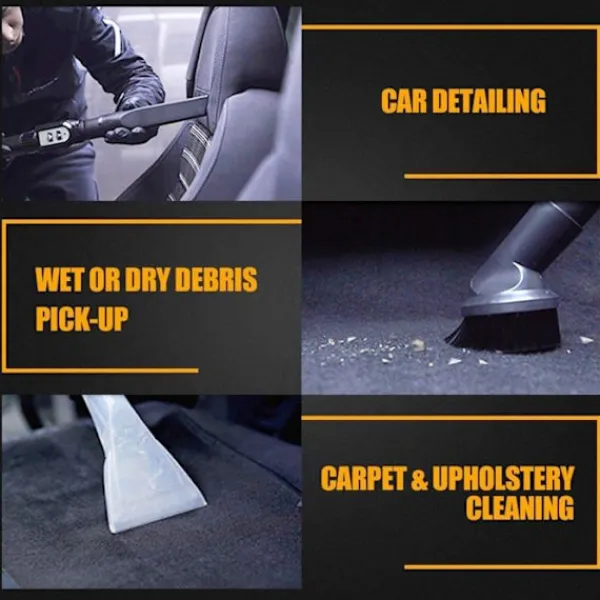 VACMASTER Städmaskiner-Shampouinering - - VK1330PWR 03 - 1300W - 30L - Fuktig och Torr