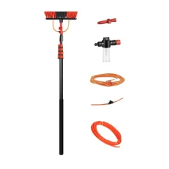 Shine for your daily cleaning Fönsterrengöring-Shine teleskopisk vattensvampborste / utdragbar vattensvampborste - XXL 7 meter