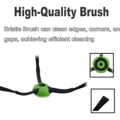 Dammsugare & Tillbehör-Sidoborstar för IRobot Roomba E, I, & J Serien E5, E6, I1, I1+, I3, I3+, I4, I4+, I6, I6+, I7, I7+, I8, I8+, J7, J7+