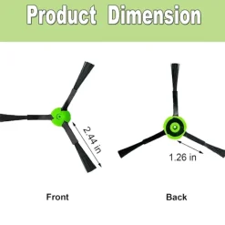 Dammsugare & Tillbehör-Sidoborstar för IRobot Roomba E, I, & J Serien E5, E6, I1, I1+, I3, I3+, I4, I4+, I6, I6+, I7, I7+, I8, I8+, J7, J7+