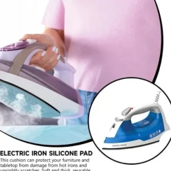 Generic Strykjärn-Silikon Strykjärnsunderlägg, Silikon Strykjärnsmatta, Stryknät, Portabel Silikon Strykmatta
