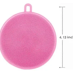 Svampar & Dukar-Silikonsvamp - 5-pack Flerfärgad Antibakteriell Köksvamp Rengöring för Köksredskap, Grönsaker, Frukter Livsmedelsgodkänd Silikonskrubb