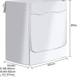 Tvättmaskiner-Silver Torktumlarskydd, Tvättmaskinsskydd Premiumskydd
