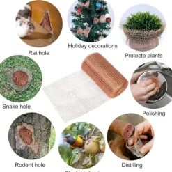 Skadedjur & Insekter-Säkert skydd med rostfritt kopparnät 3M