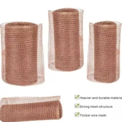 Skadedjur & Insekter-Säkert skydd med rostfritt kopparnät 3M