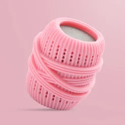 LBSS Tvättillbehör-Sköljmedel Ball Dispenser Återanvändbar mjuka kläder Tvättbollar för tvättmaskin