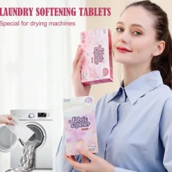 Torktumlare-Sköljmedelslakan för torktumlare Minska statisk absorption Last