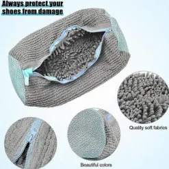 DAO Tvättillbehör-Skotvättspåse för tvättmaskin, tvättpåse för skor för tvättmaskin och torktumlare, återanvändbar skotvättspåse för alla skotyper och storlekar P2025011 [DB] | Fyndiq