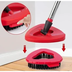 Städmoppar-Skrubbborste Kompatibel med O Cedar Spin Mop 1 Tank System, Triangelformad Golvskrubber Mopp Ersättningshuvud Bas För Easy Wring Mikrofiber Spin Mop | Fyndiq